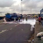 tow fuel tankers collide