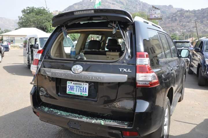 one of the convoy of kaduna states governor