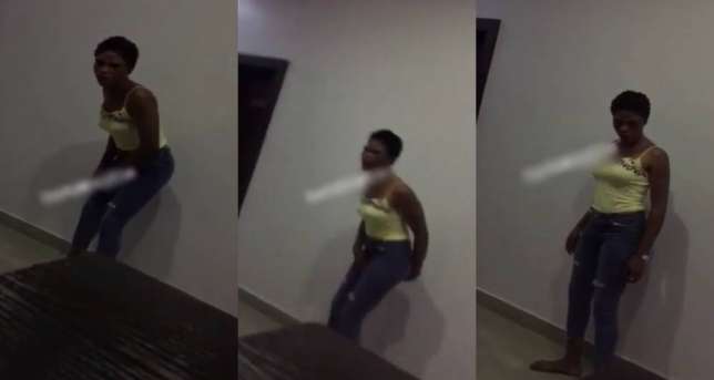 Prostitute disgraces customer in Akure hotel after he refuses to pay her [watch video]