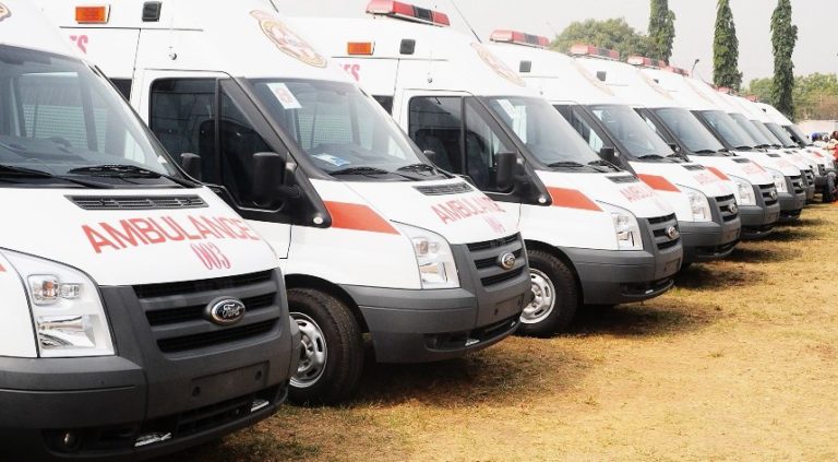 Emergency medical workers protest over 15 months unpaid salaries