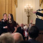 Trump, CNN reporter acosta exchange words